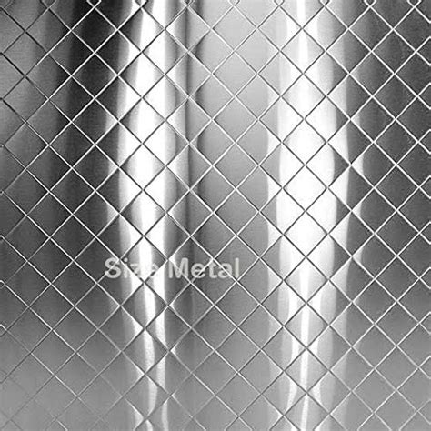 quilted metal sheet|Quilted Stainless Steel Sheets (8 Pack) 430 Chrome .